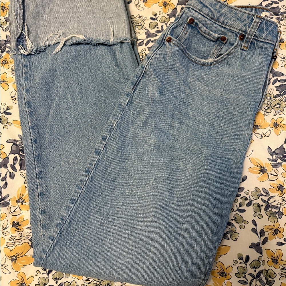 Abercrombie & Fitch 90s relaxed high rise Jean curve love